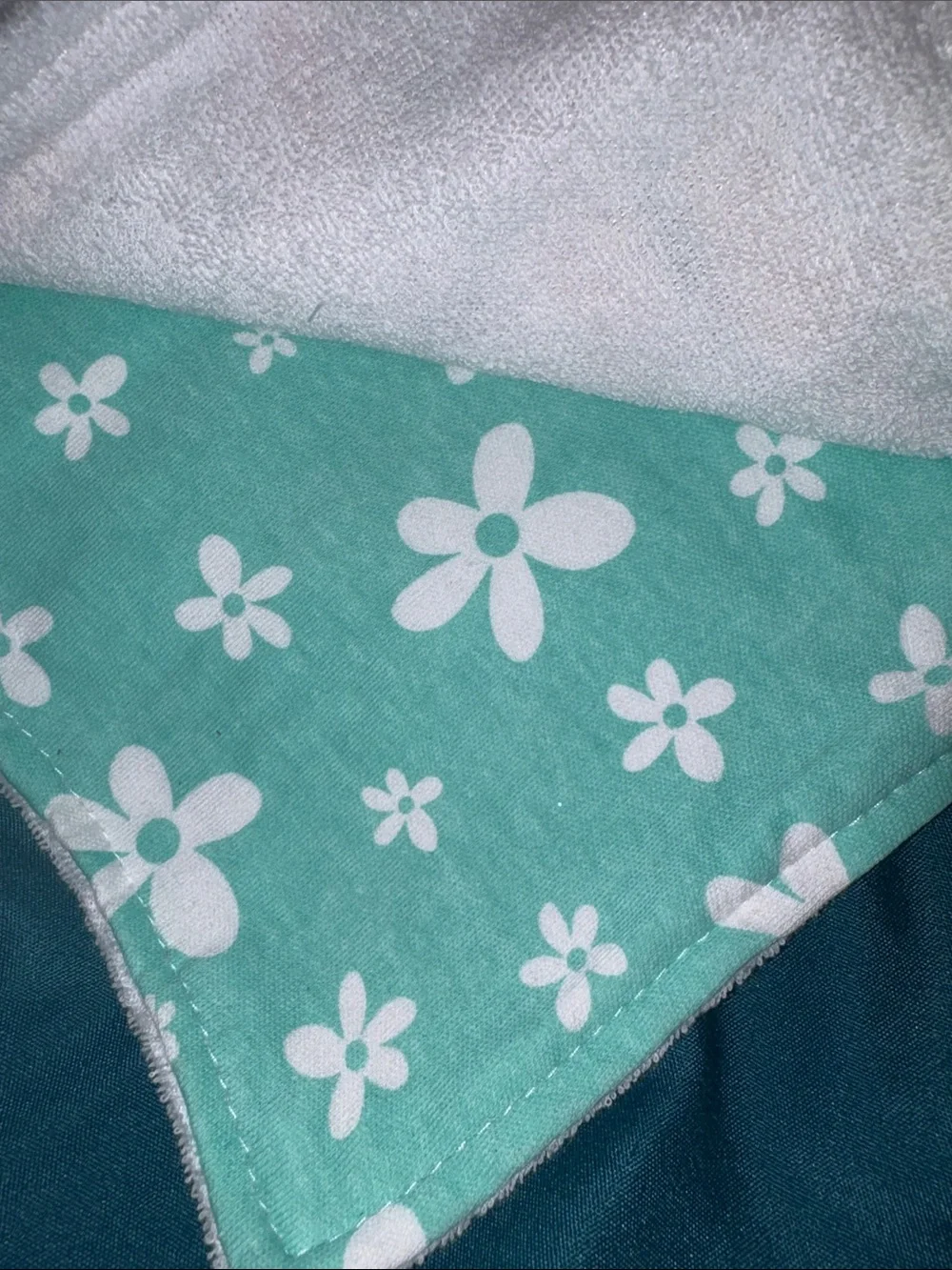 Le Bebe Favorite- Baby Girls' Pink Butterfly 🦋 & Flowers 🌺 Bandana Bibs - 4 Pack
